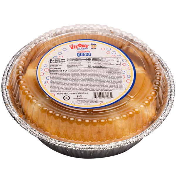 Bizcocho redondo de Queso 10 oz (7”)