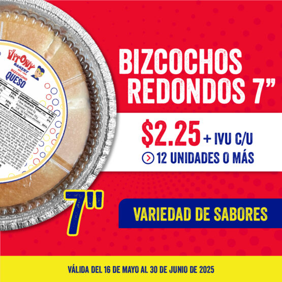 Bizcochos redondos 7